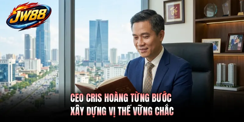 CEO Cris Hoàng từng bước xây dựng vị thế vững chắc