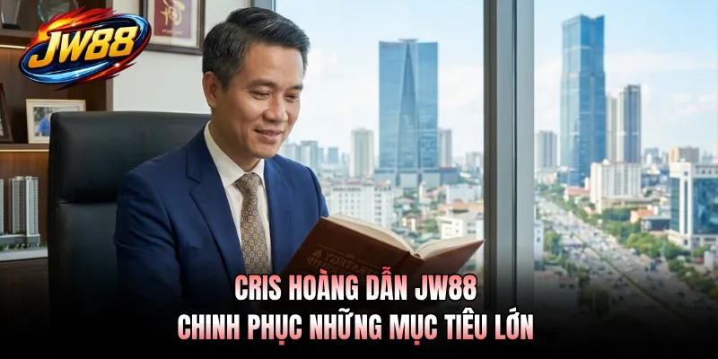 Cris Hoàng dẫn JW88 chinh phục những mục tiêu lớn