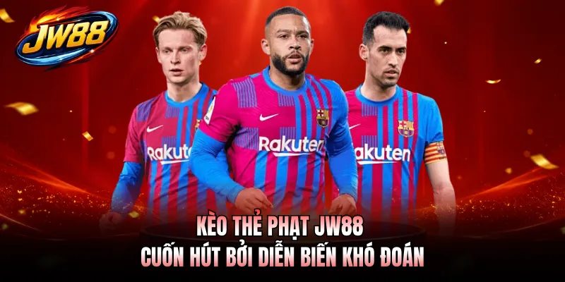 Kèo thẻ phạt JW88 cuốn hút bởi diễn biến khó đoán