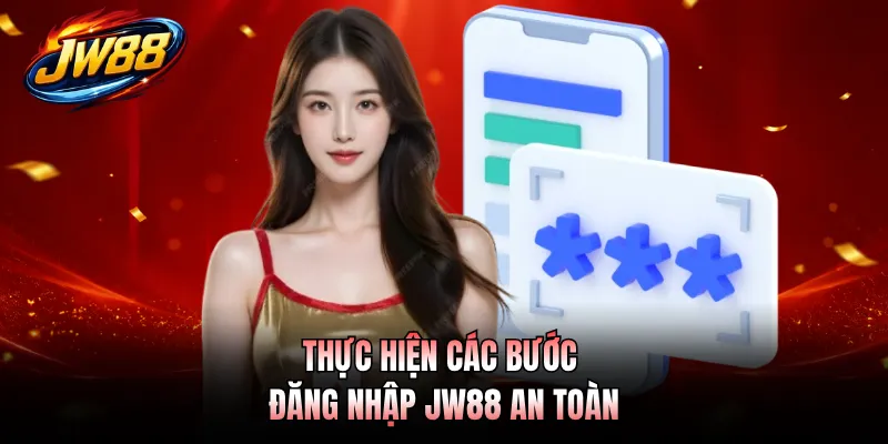 Thực hiện các bước đăng nhập JW88 an toàn