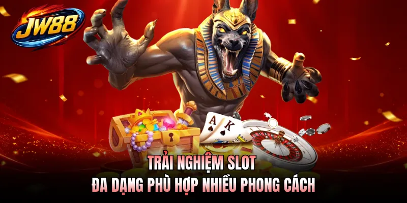 Trải nghiệm slot đa dạng phù hợp nhiều phong cách