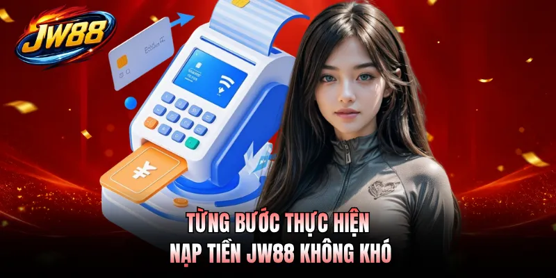 Từng bước thực hiện nạp tiền JW88 không khó
