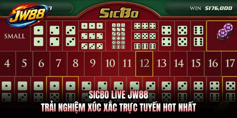 Sicbo Live JW88 - Trải Nghiệm Xúc Xắc Trực Tuyến Hot Nhất
